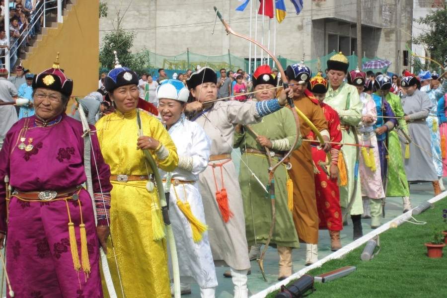 Lễ hội bắn cung Naadam - Mông Cổ