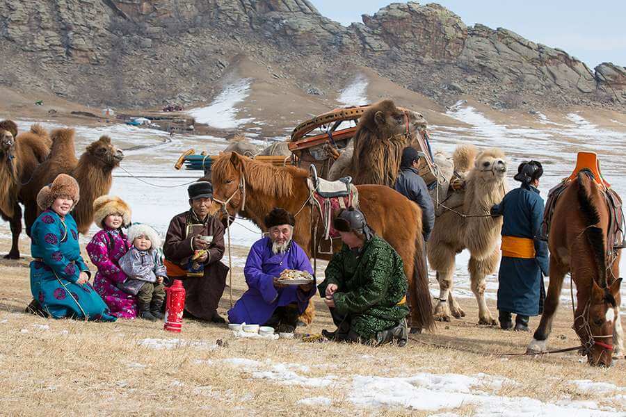 Người Mông Cổ với cuộc sống du mục chu du vùng thảo nguyên