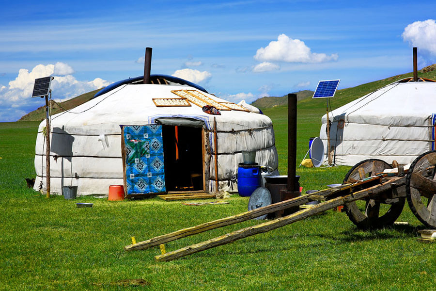 Túp lều Ger truyền thống Mông Cổ